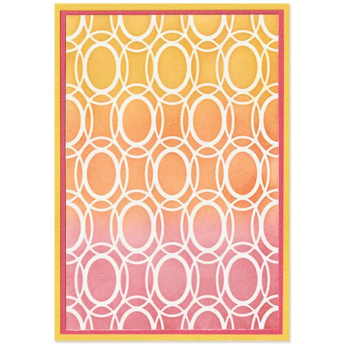 Sizzix - Stacey Park - Stencils - Cosmopolitan - Golden Rings