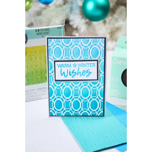 Sizzix - Stacey Park - Stencils - Cosmopolitan - Golden Rings
