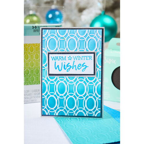 Sizzix - Stacey Park - Stencils - Cosmopolitan - Golden Rings