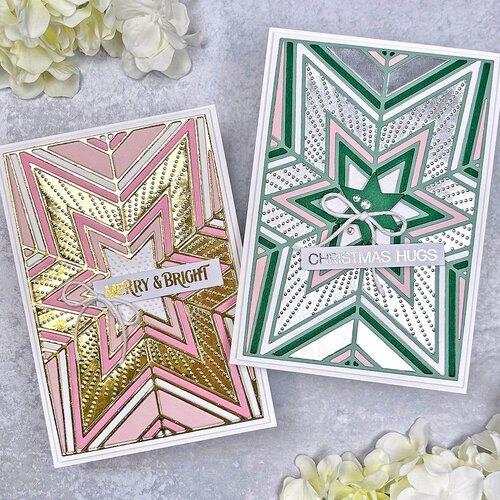 Sizzix - Stacey Park - Thinlits Dies - Cosmopolitan - Christmas, Star Bright
