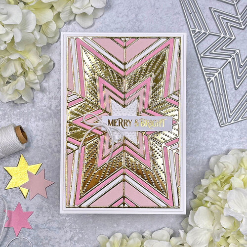 Sizzix - Stacey Park - Thinlits Dies - Cosmopolitan - Christmas, Star Bright
