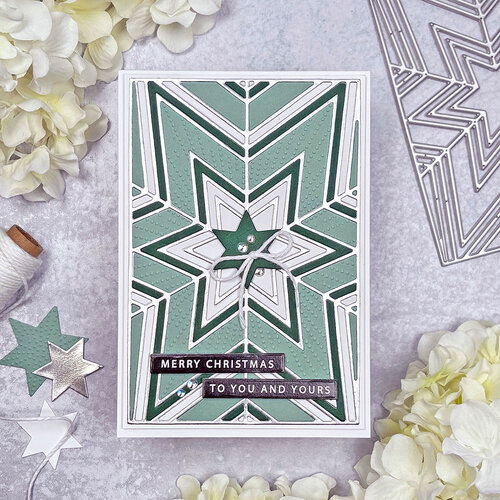 Sizzix - Stacey Park - Thinlits Dies - Cosmopolitan - Christmas, Star Bright