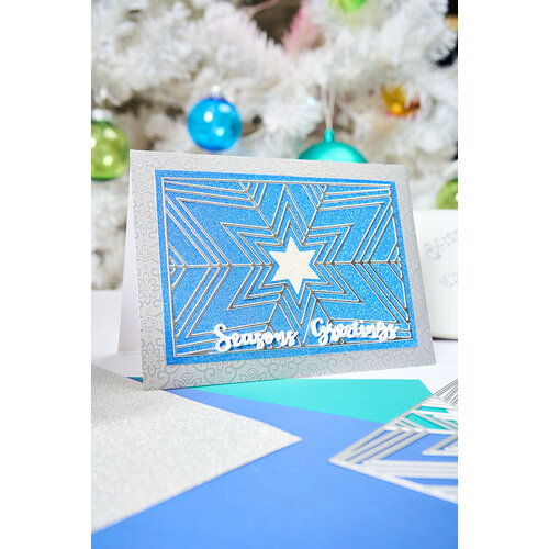 Sizzix - Stacey Park - Thinlits Dies - Cosmopolitan - Christmas, Star Bright