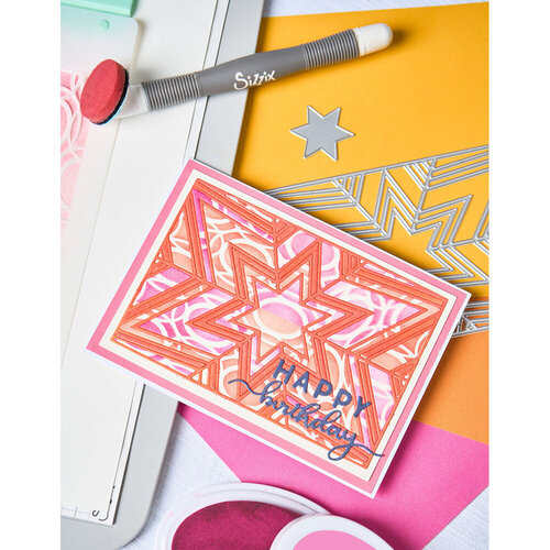 Sizzix - Stacey Park - Thinlits Dies - Cosmopolitan - Christmas, Star Bright