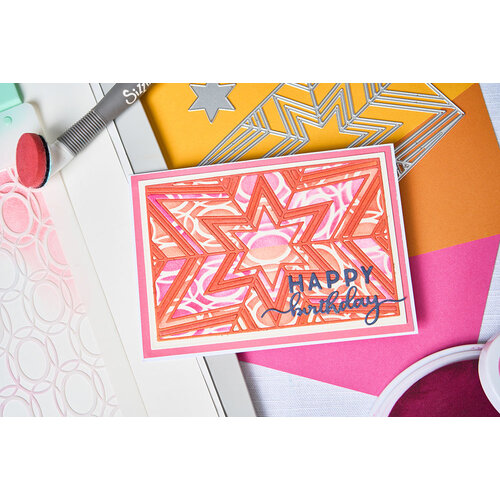 Sizzix - Stacey Park - Thinlits Dies - Cosmopolitan - Christmas, Star Bright