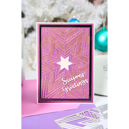 Sizzix - Stacey Park - Thinlits Dies - Cosmopolitan - Christmas, Star Bright