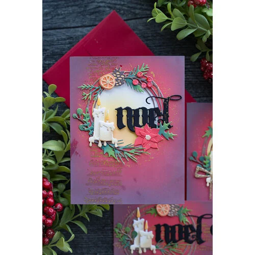 Sizzix - Tim Holtz - Thinlits Dies - Vault Holiday Classic 10 Sizzix - Tim Holtz - Thinlits Dies - Vault Holiday Classic