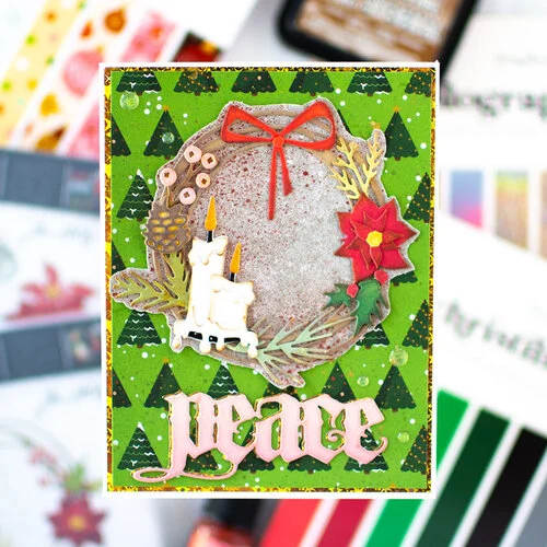 Sizzix - Tim Holtz - Thinlits Dies - Vault Holiday Classic 16 Sizzix - Tim Holtz - Thinlits Dies - Vault Holiday Classic