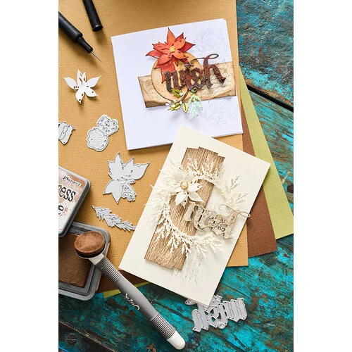 Sizzix - Tim Holtz - Thinlits Dies - Vault Holiday Classic 5 Sizzix - Tim Holtz - Thinlits Dies - Vault Holiday Classic