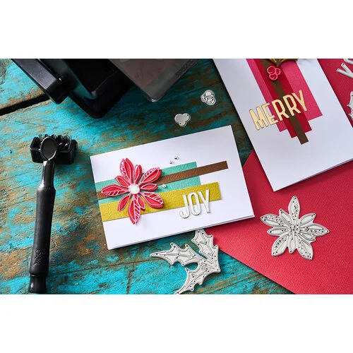 Sizzix - Tim Holtz - Thinlits Dies - Vault Seasonal Sketch 7 Sizzix - Tim Holtz - Thinlits Dies - Vault Seasonal Sketch