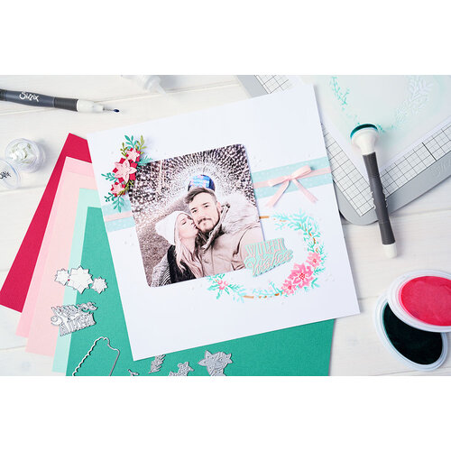 Sizzix - Layered Stencils - Winter Wishes 5 Sizzix - Layered Stencils - Winter Wishes