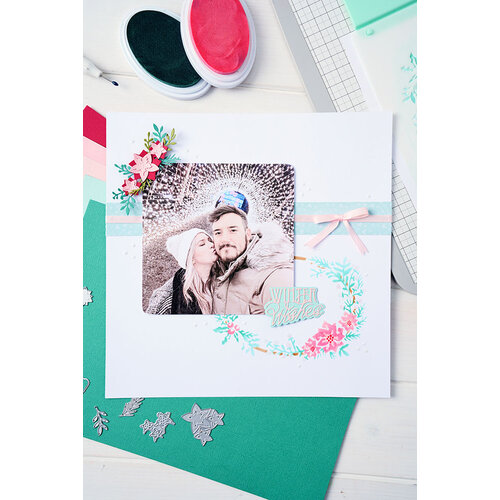 Sizzix - Layered Stencils - Winter Wishes 6 Sizzix - Layered Stencils - Winter Wishes