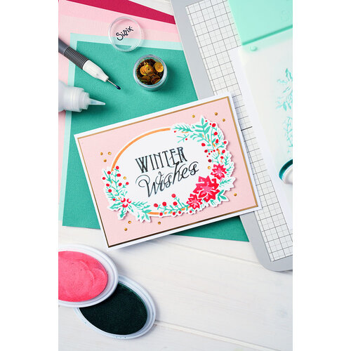 Sizzix - Layered Stencils - Winter Wishes 7 Sizzix - Layered Stencils - Winter Wishes