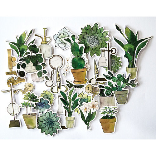 Craft Consortium - Botany Boutique Collection - Ephemera 4 Craft Consortium - Botany Boutique Collection - Ephemera