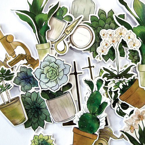 Craft Consortium - Botany Boutique Collection - Ephemera 5 Craft Consortium - Botany Boutique Collection - Ephemera