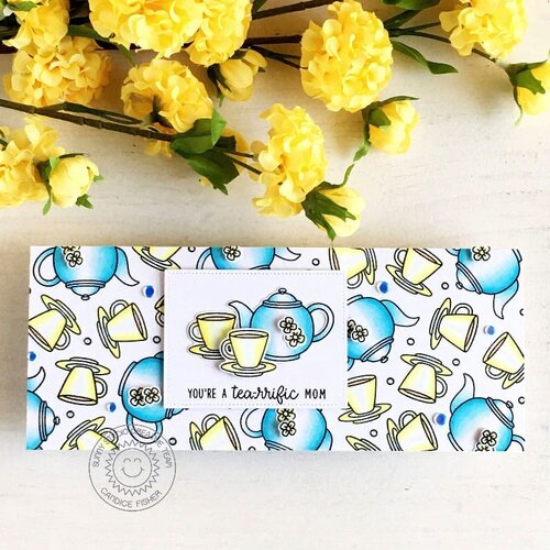 Sunny Studio Stamps - Sunny Snippets - Craft Dies - Tea-riffic 7 Sunny Studio Stamps - Sunny Snippets - Craft Dies - Tea-riffic