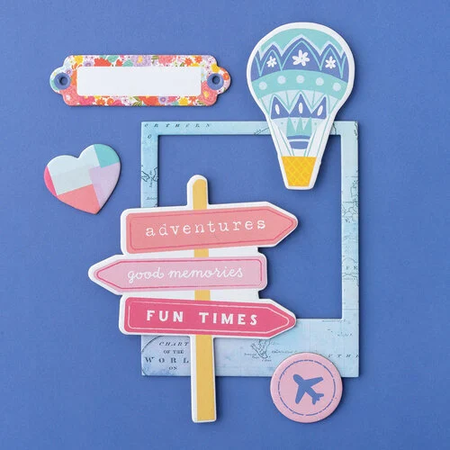Paige Evans - Adventurous Collection - Chipboard Diecuts 4 Paige Evans - Adventurous Collection - Chipboard Diecuts