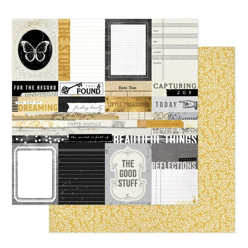 BoBunny - Charmed Chronicles Collection - 12 x 12 Double Sided Paper - Beautiful Things