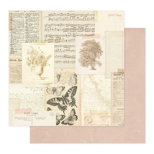 Maggie Holmes - Forever Fields Collection - 12 x 12 Double Sided Paper - Curated 1 Maggie Holmes - Forever Fields Collection - 12 x 12 Double Sided Paper - Curated