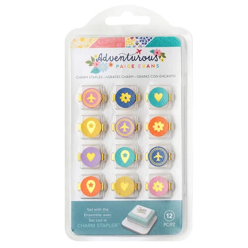 Paige Evans - Adventurous Collection - Metal Embellishment Charms 1 Paige Evans - Adventurous Collection - Metal Embellishment Charms