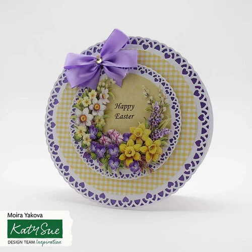 Katy Sue Designs - 3D Die Cut Decoupage Layers - Easy Pop Out Designs - Spring Flowers
