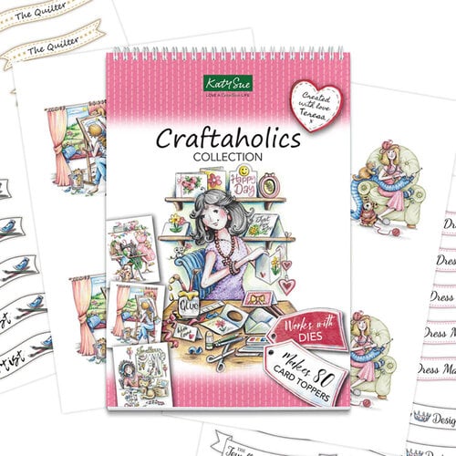 Katy Sue Designs - Paper Crafts Pad - Craftaholics 2 Katy Sue Designs - Paper Crafts Pad - Craftaholics