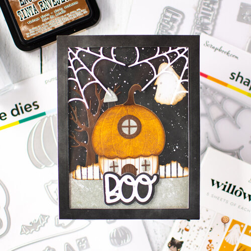 Scrapbook.com - Decorative Die Set - Build and Layer - Pumpkin House 3 Scrapbook.com - Decorative Die Set - Build and Layer - Pumpkin House