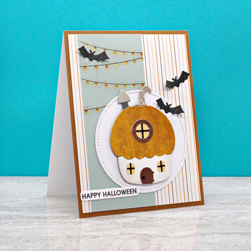 Scrapbook.com - Decorative Die Set - Build and Layer - Pumpkin House 4 Scrapbook.com - Decorative Die Set - Build and Layer - Pumpkin House