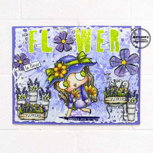 AALL and Create - Clear Photopolymer Stamps - La Fleur 9 AALL and Create - Clear Photopolymer Stamps - La Fleur