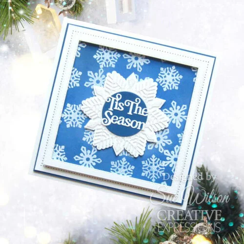 Creative Expressions - Festive Collection - Craft Dies - Crystal Kaleidoscope 2 Creative Expressions - Festive Collection - Craft Dies - Crystal Kaleidoscope