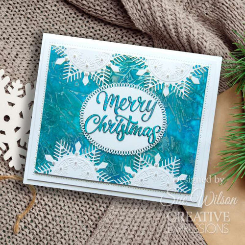 Creative Expressions - Festive Collection - Craft Dies - Crystal Kaleidoscope 6 Creative Expressions - Festive Collection - Craft Dies - Crystal Kaleidoscope