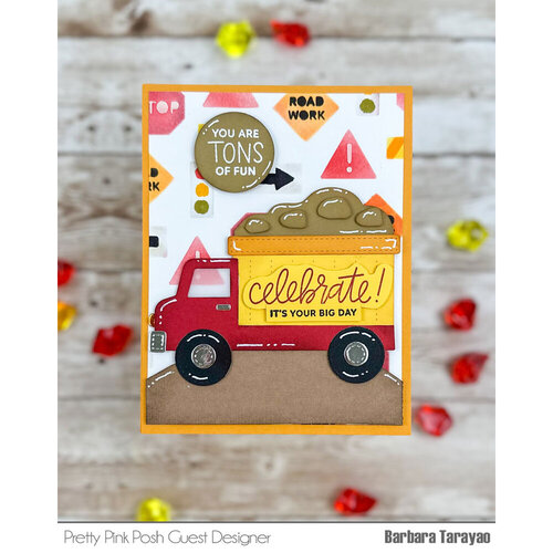 Pretty Pink Posh - Dies - Big Dump Truck 3 Pretty Pink Posh - Dies - Big Dump Truck