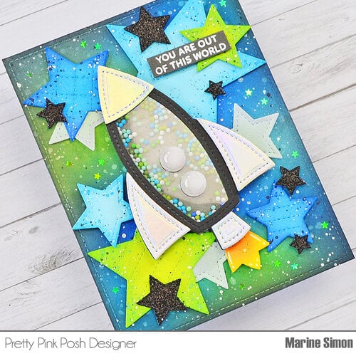 Pretty Pink Posh - Dies - Stitched Stars