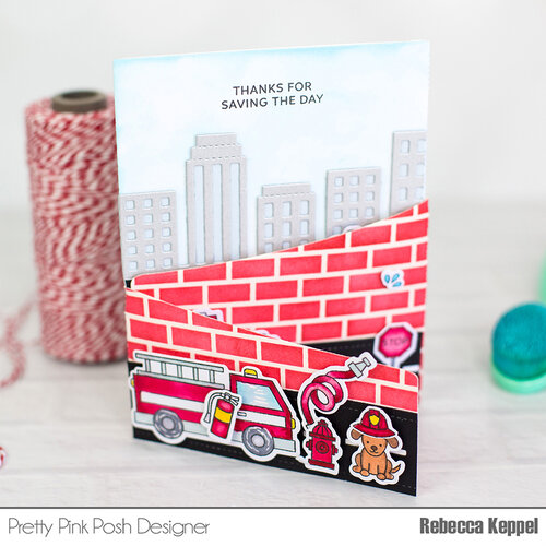Pretty Pink Posh - Stencils - Brick Background 5 Pretty Pink Posh - Stencils - Brick Background