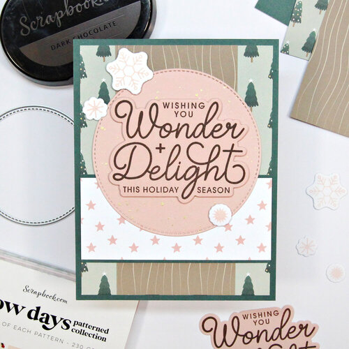 Scrapbook.com - Coordinating Die Set - Wonder & Delight