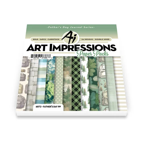 Art Impressions - 6 x 6 Paper Pack - Father's Day