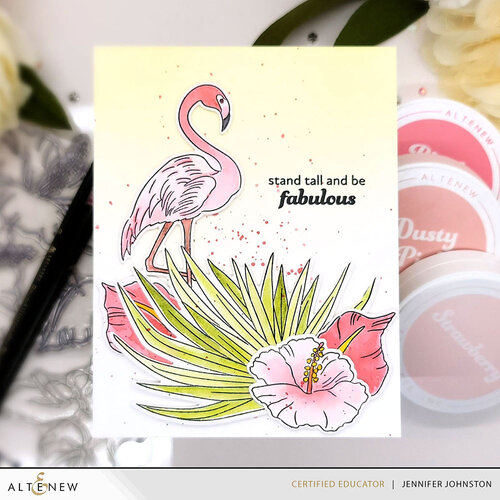 Altenew - Fresh Dye Ink Pad - Strawberry 2 Altenew - Fresh Dye Ink Pad - Strawberry
