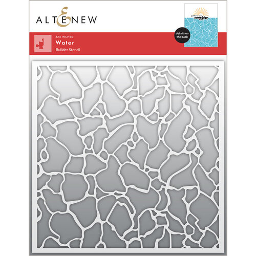 Altenew - Builder Stencil - Water