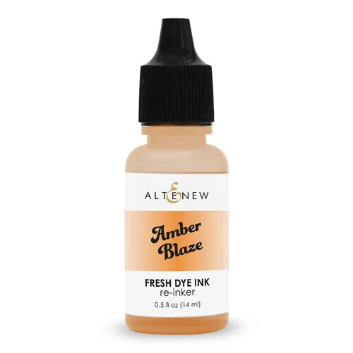 Altenew - Fresh Dye Ink Reinker - Amber Blaze 1 Altenew - Fresh Dye Ink Reinker - Amber Blaze