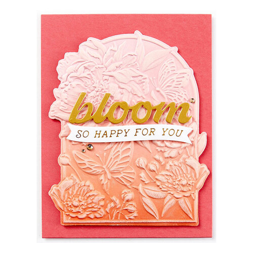 Spellbinders - Cut and Emboss Folder - Floral For You 4 Spellbinders - Cut and Emboss Folder - Floral For You