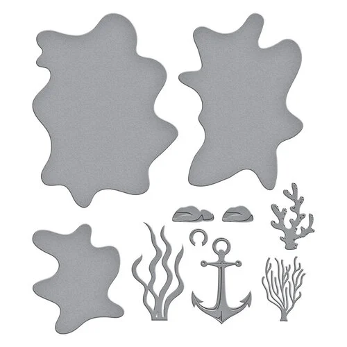 Spellbinders - Etched Dies - Underwater Tunnel 2 Spellbinders - Etched Dies - Underwater Tunnel