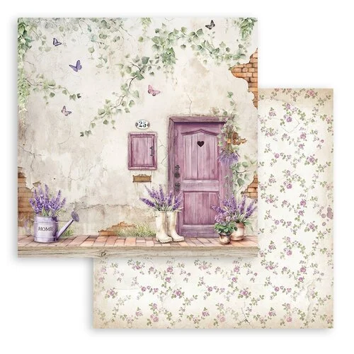 Stamperia - Lavender Collection - 12 x 12 Paper Pad