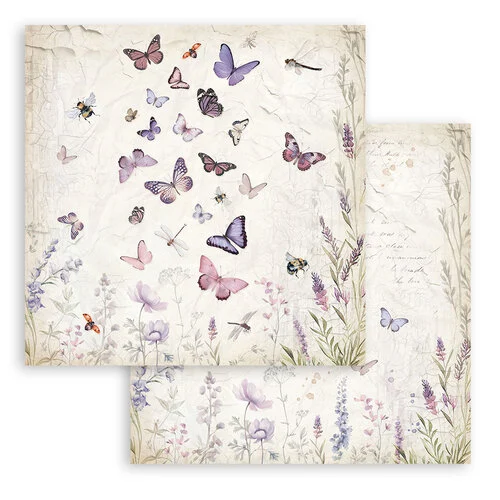 Stamperia - Lavender Collection - 12 x 12 Paper Pad