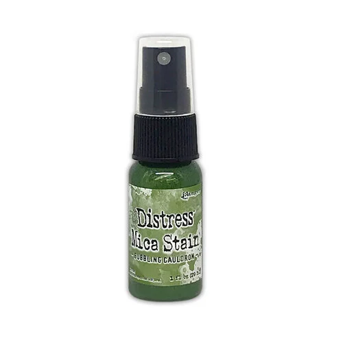 Ranger Ink - Tim Holtz - Distress Mica Stains - 1oz - Bubbling Cauldron 1 Ranger Ink - Tim Holtz - Distress Mica Stains - 1oz - Bubbling Cauldron