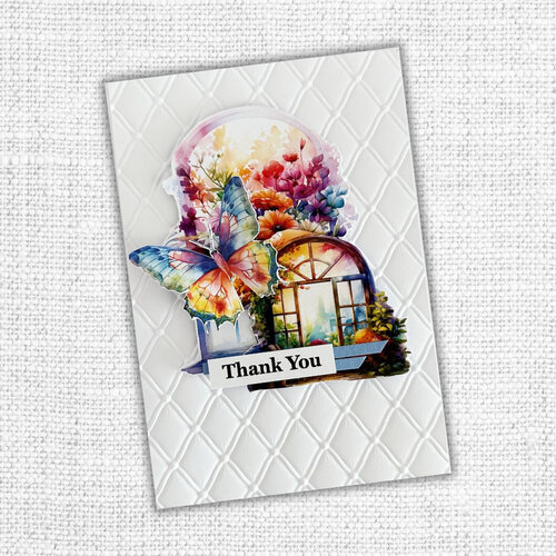 Paper Rose - Embossing Folder - Tufted Elegance 4 Paper Rose - Embossing Folder - Tufted Elegance
