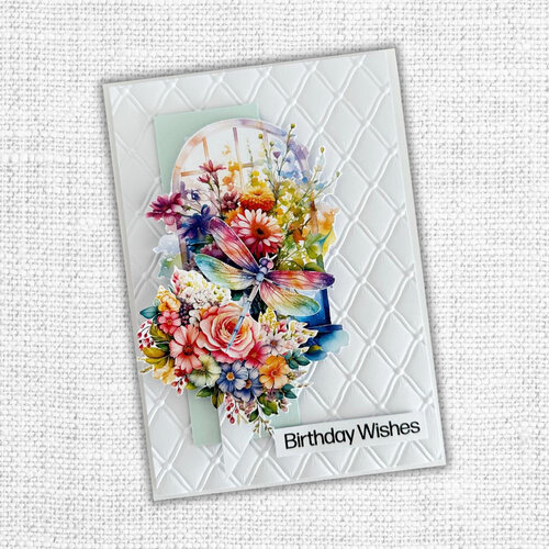 Paper Rose - Embossing Folder - Tufted Elegance 5 Paper Rose - Embossing Folder - Tufted Elegance