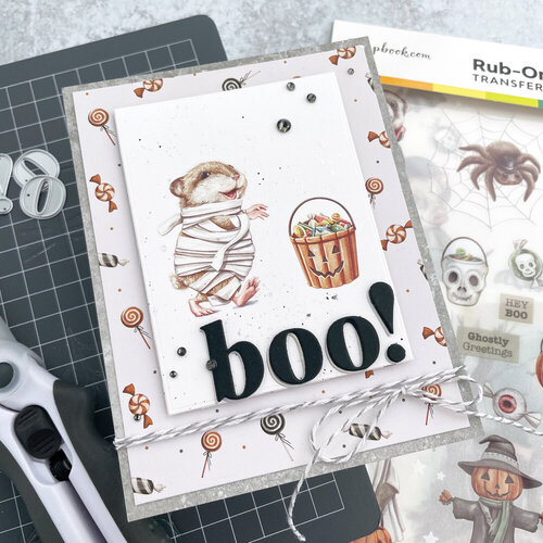 Scrapbook.com - Spooky Critters - Rub-On Transfers - 6x8 - 2 Sheets 11 Scrapbook.com - Spooky Critters - Rub-On Transfers - 6x8 - 2 Sheets