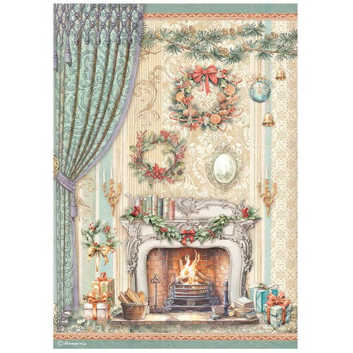 Stamperia - The Nutcracker Collection - A4 Rice Paper - Chimney