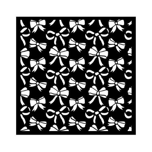 Stamperia - Classic Christmas Collection - Stencils - Ribbons Pattern 1 Stamperia - Classic Christmas Collection - Stencils - Ribbons Pattern