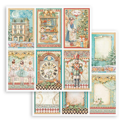 Stamperia - The Nutcracker Collection - 8 x 8 Paper Pad